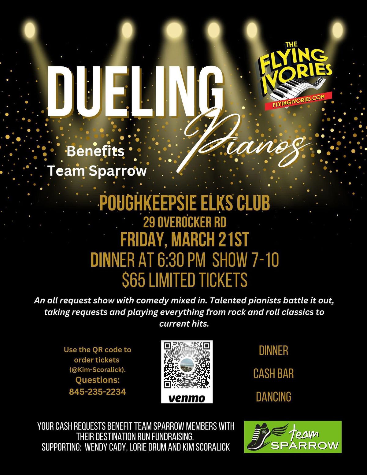 Team Sparrow Dueling Pianos! 