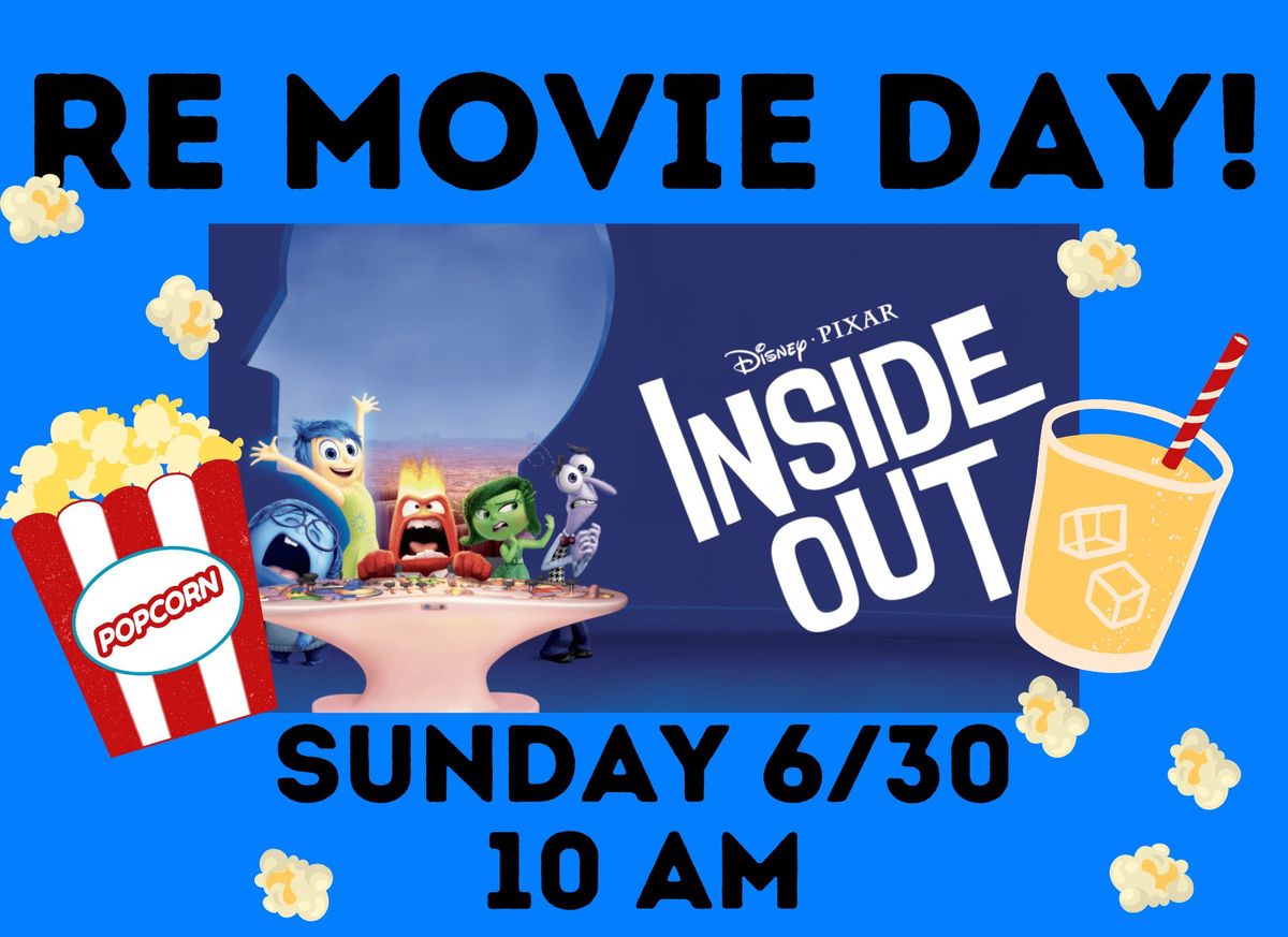 RE Movie Day: Inside Out