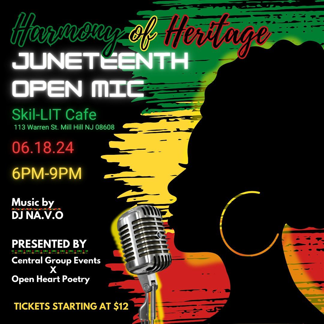 Juneteenth Open Mic