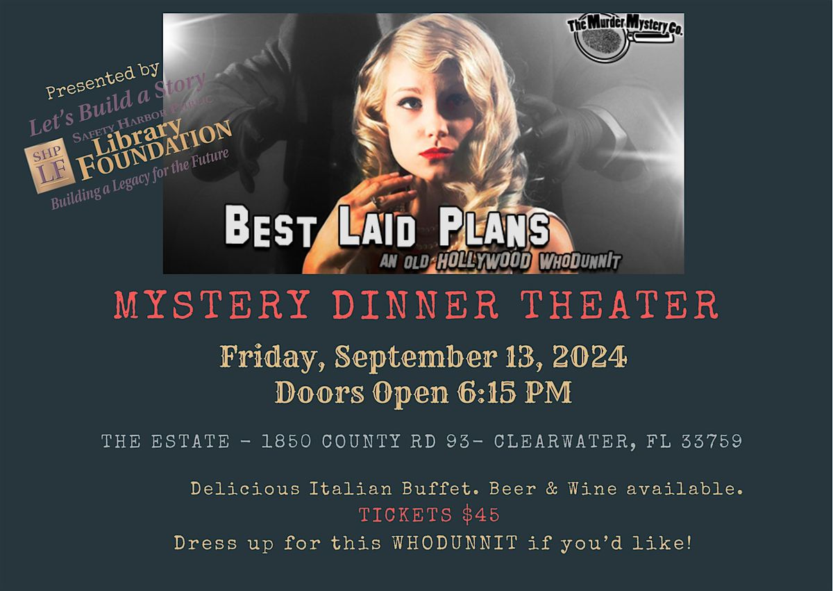 Mystery Dinner Theater - with The M**der Mystery Company