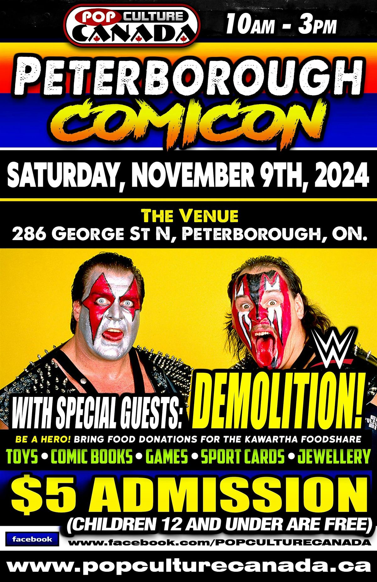 Peterborough  ComiCon : November 9th 2024  :  Comic Con