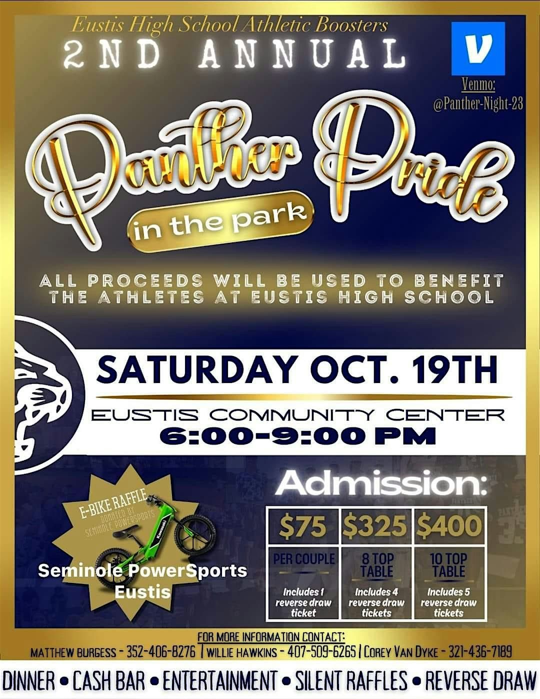 2nd Annual Panther Pride in the Park