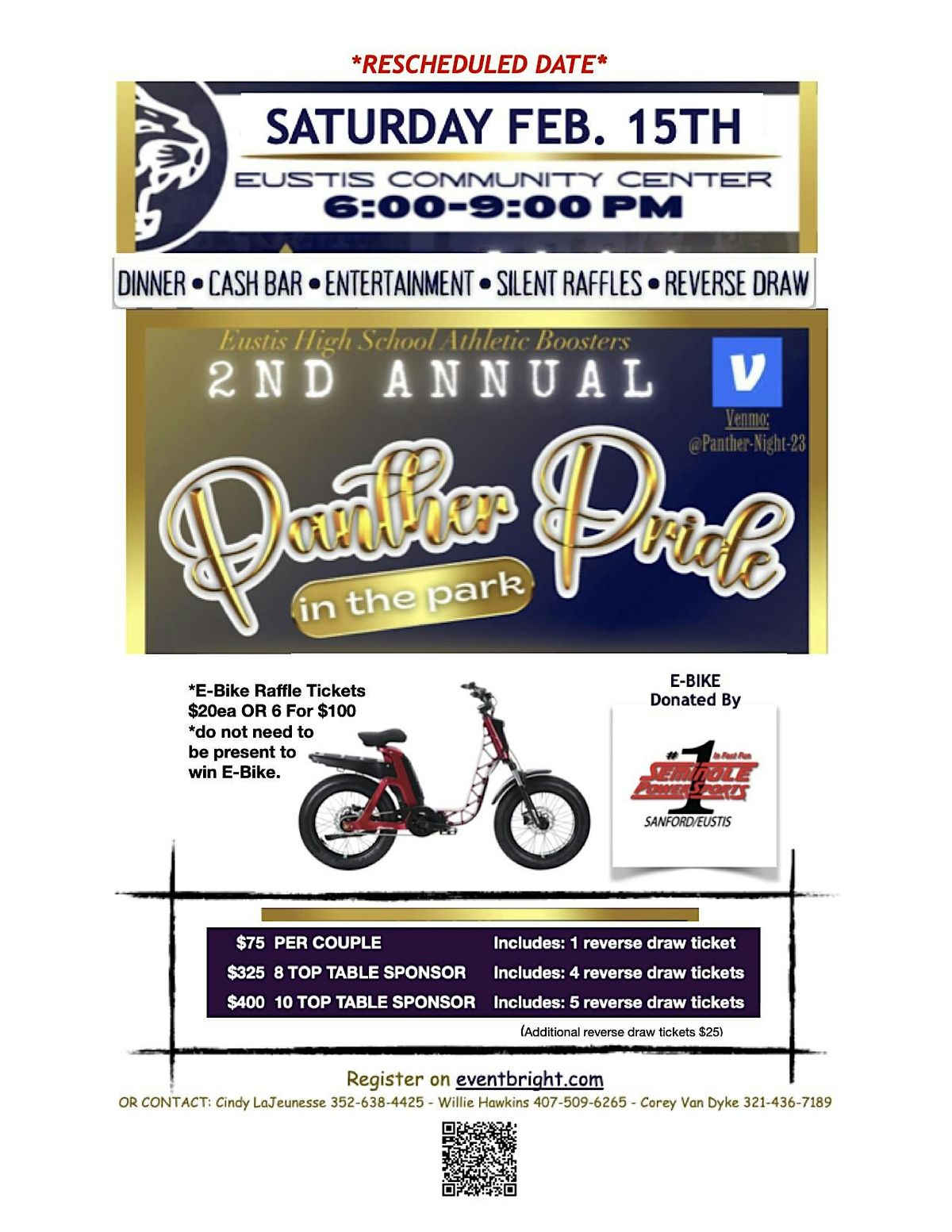 2nd Annual Panther Pride in the Park