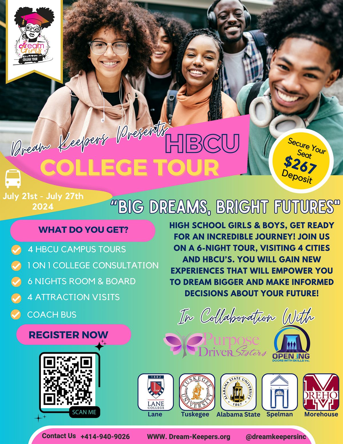 Dream Keepers HBCU College Tour