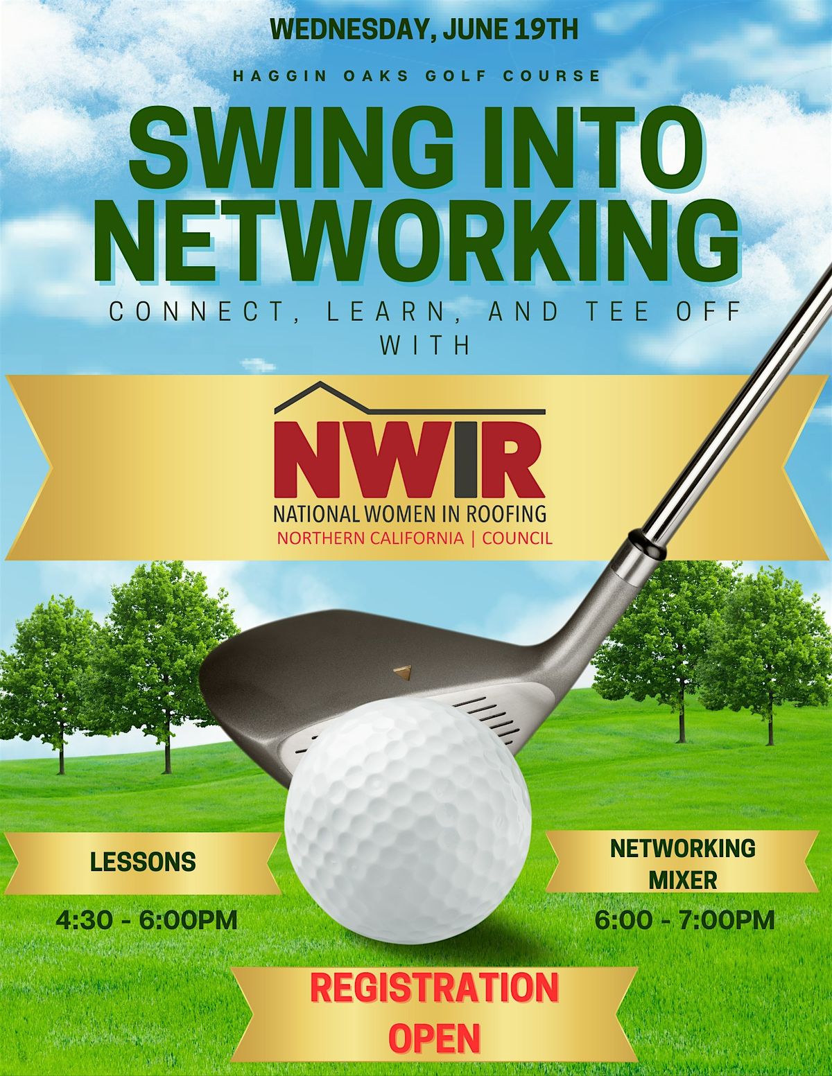 National Women in Roofing|Northern California - Golf Lessons and Mixer