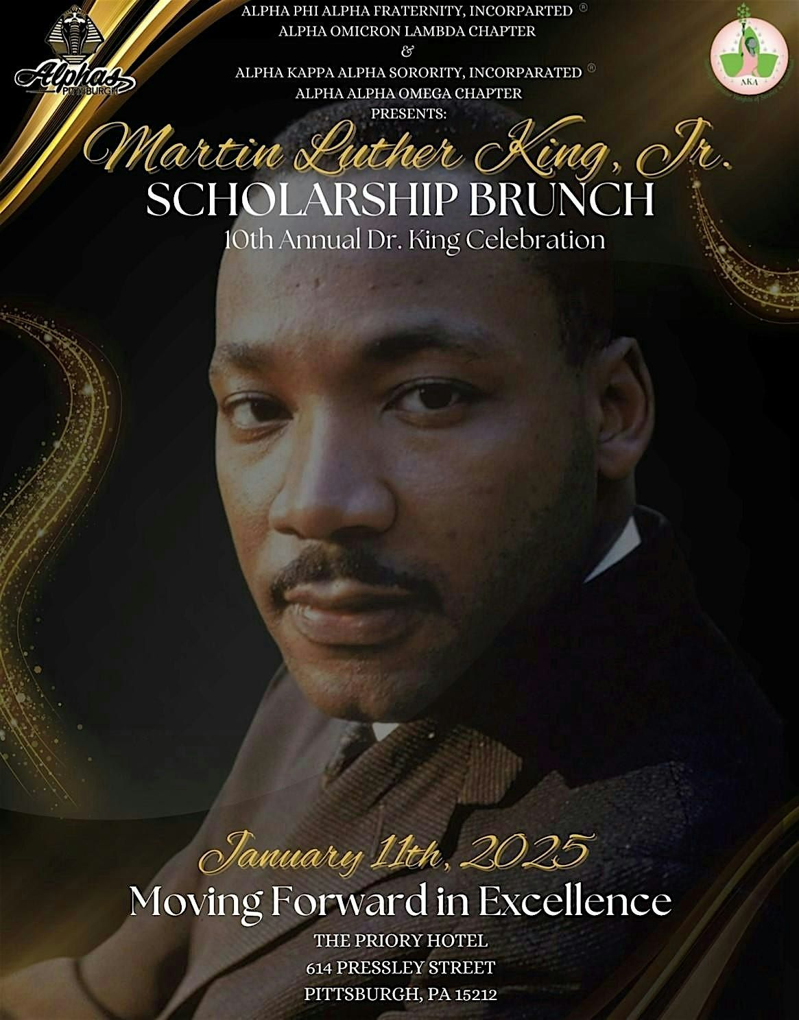 10th Annual MLK Day Scholarship Brunch: "Moving Forward In Excellence"