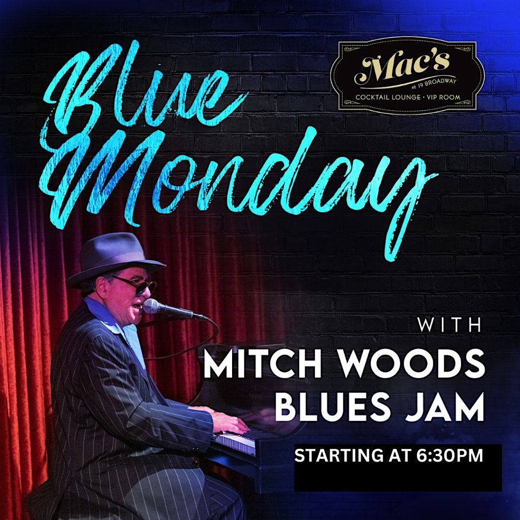 Mitch Woods "Blue Monday" Live at Mac's