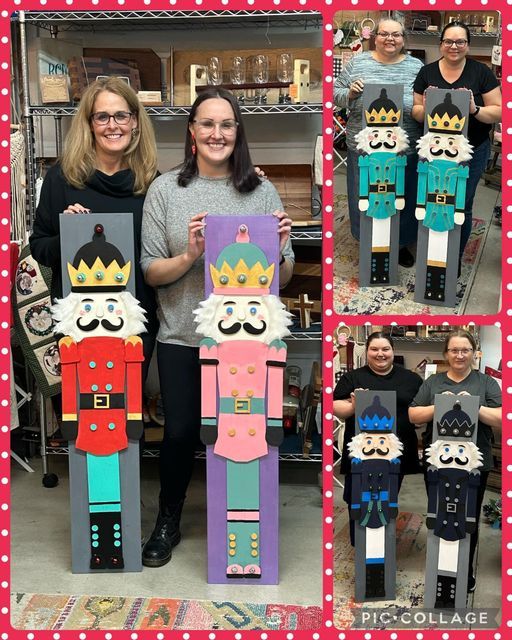 Nutcracker Porch Leaner Workshop with Nikki D