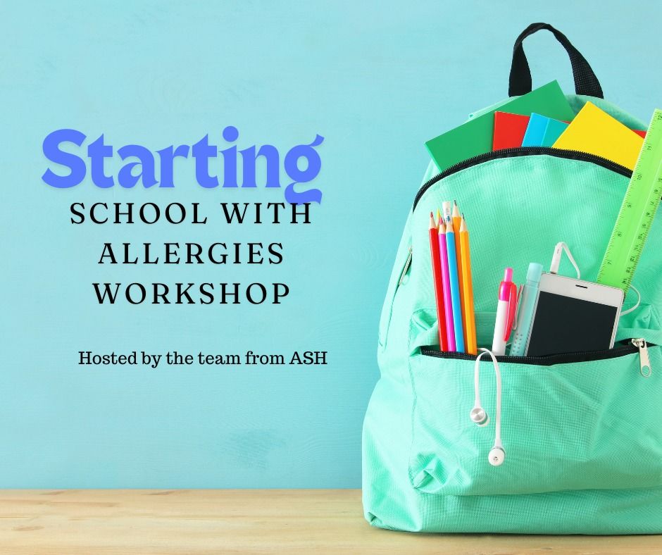 FREE Workshop: Starting School with Allergies