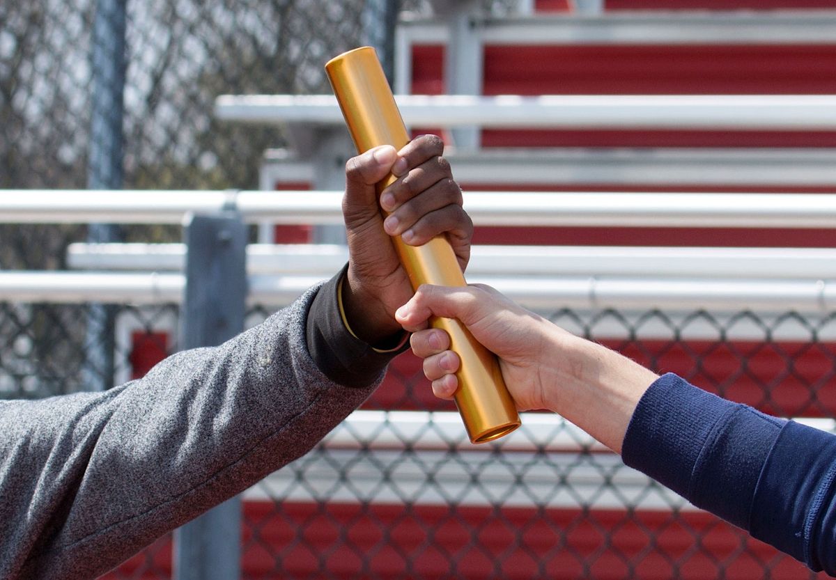 The Relay Race of Life: Passing the baton in the hope that we can all ...