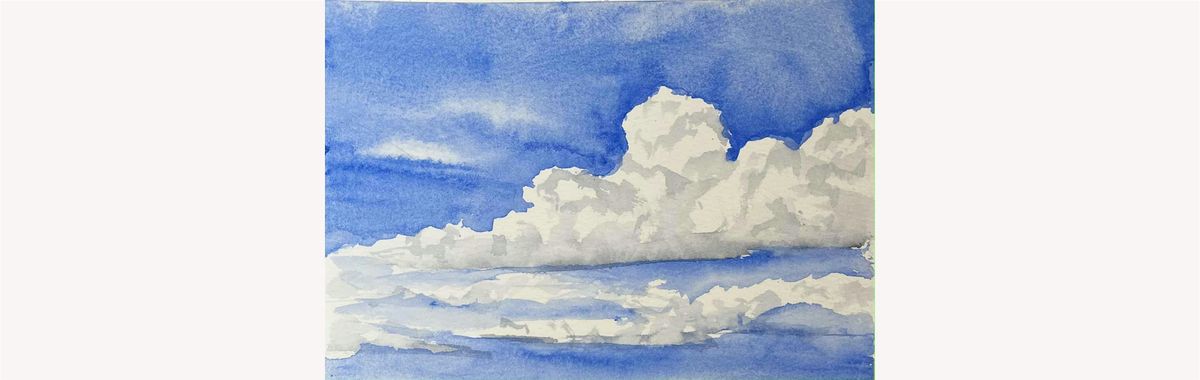 LAURIE'S MINI WATERCOLOR WORKSHOP 5-CLOUDS;WED 6-8:30PM, OCT.23