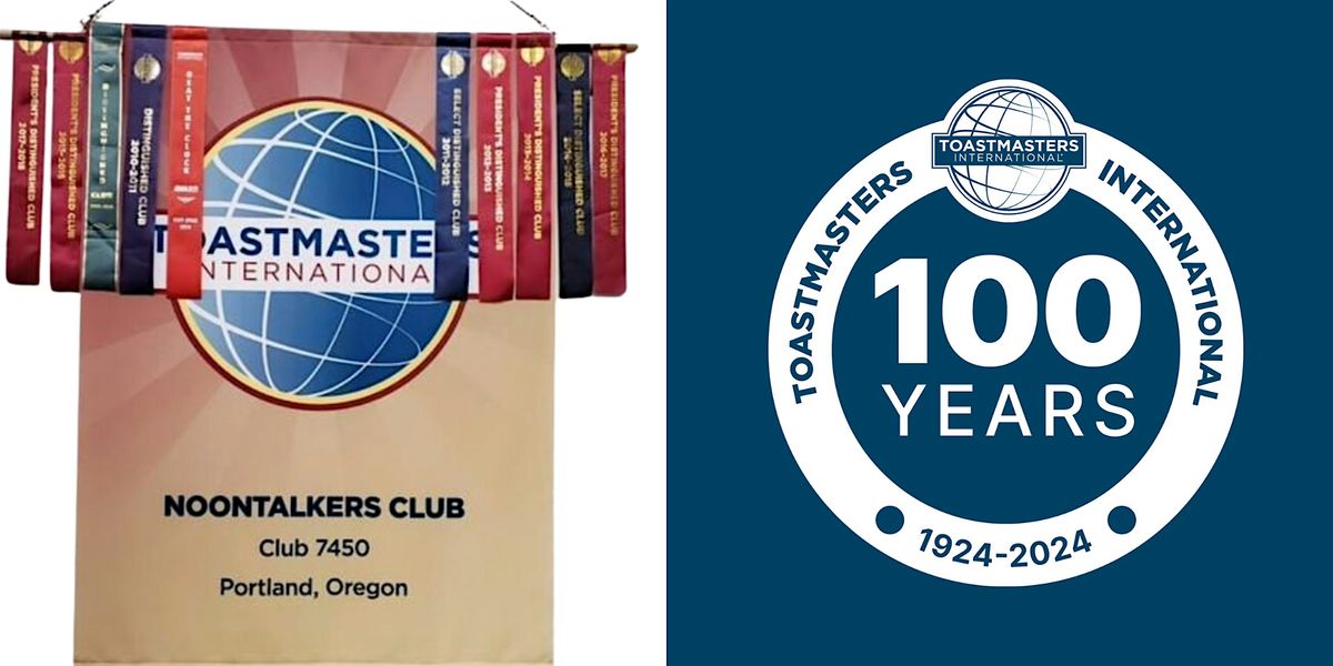 Noon Talkers Celebrates Toastmasters International 100th Anniversary