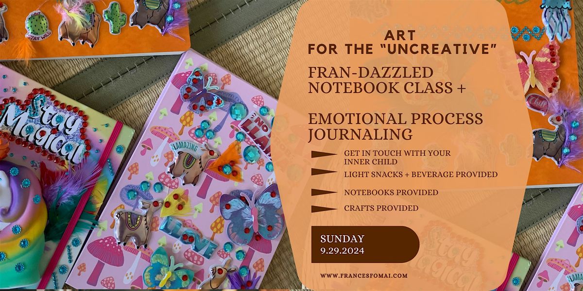 Arts + Crafts for the UNCREATIVE + Emotional Processing Journaling