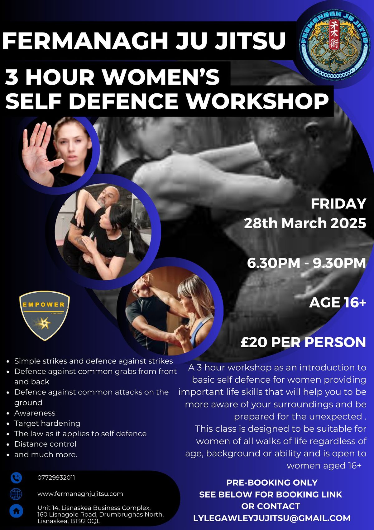 Women's Self Defence Workshop