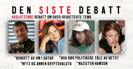 Den Siste Debatt \/\/ Oslo Humorfest