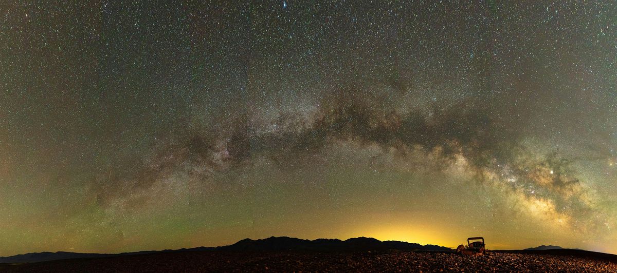 Exploring the Fall Night Sky with Binoculars in Death Valley 2024