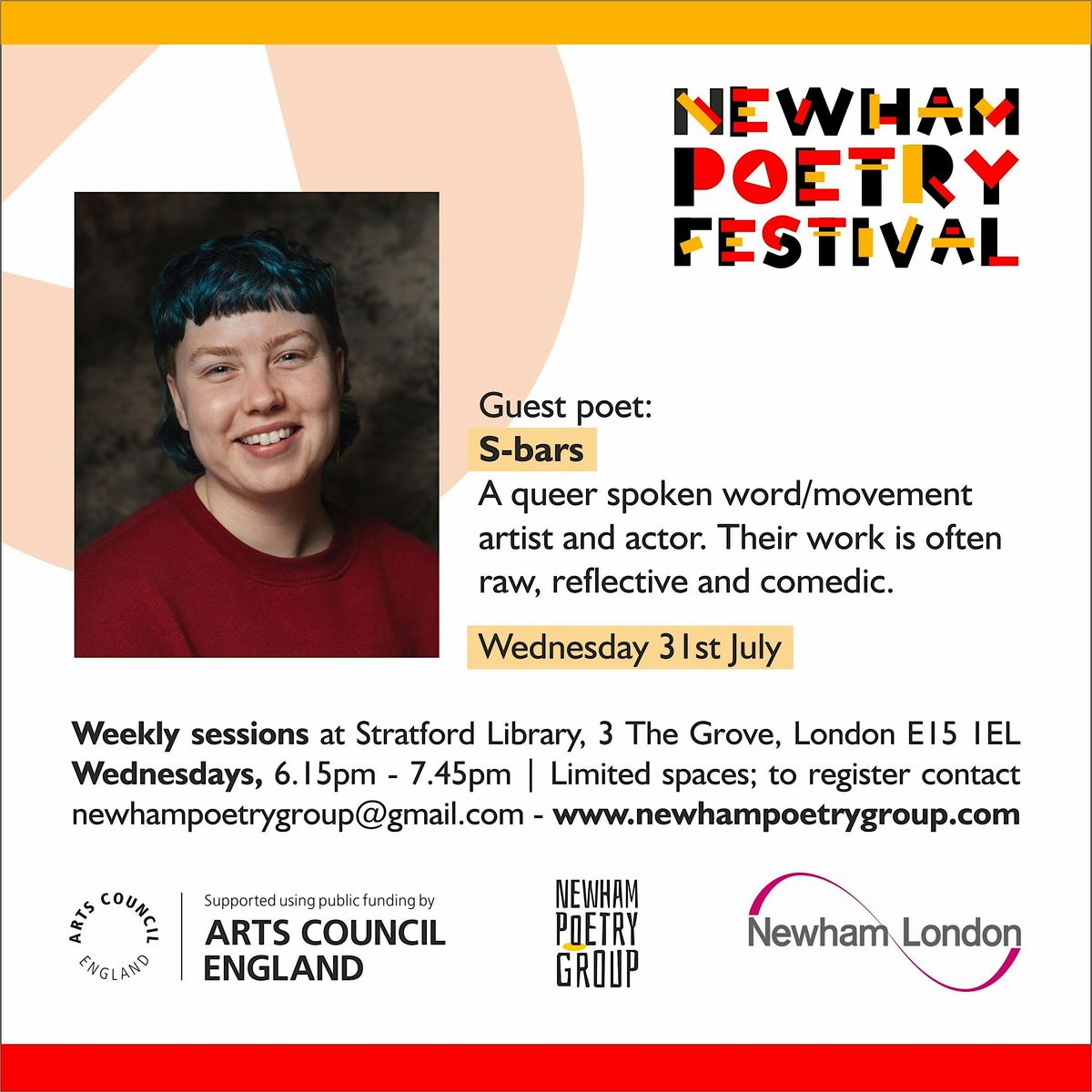 Newham Poetry Festival -Poetry For All