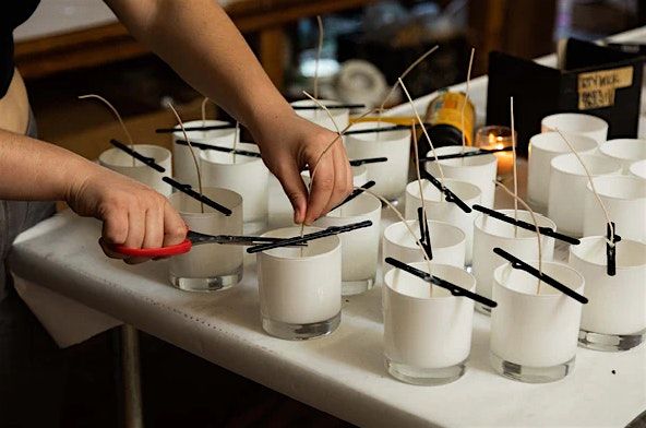 Candle Making & Cocktails - Workshop! - Pinstripes, Overland Park KS!