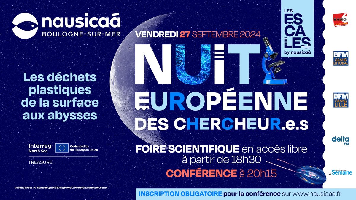 La Nuit Europ\u00e9enne des Chercheur.e.s \u00e0 Nausica\u00e1 