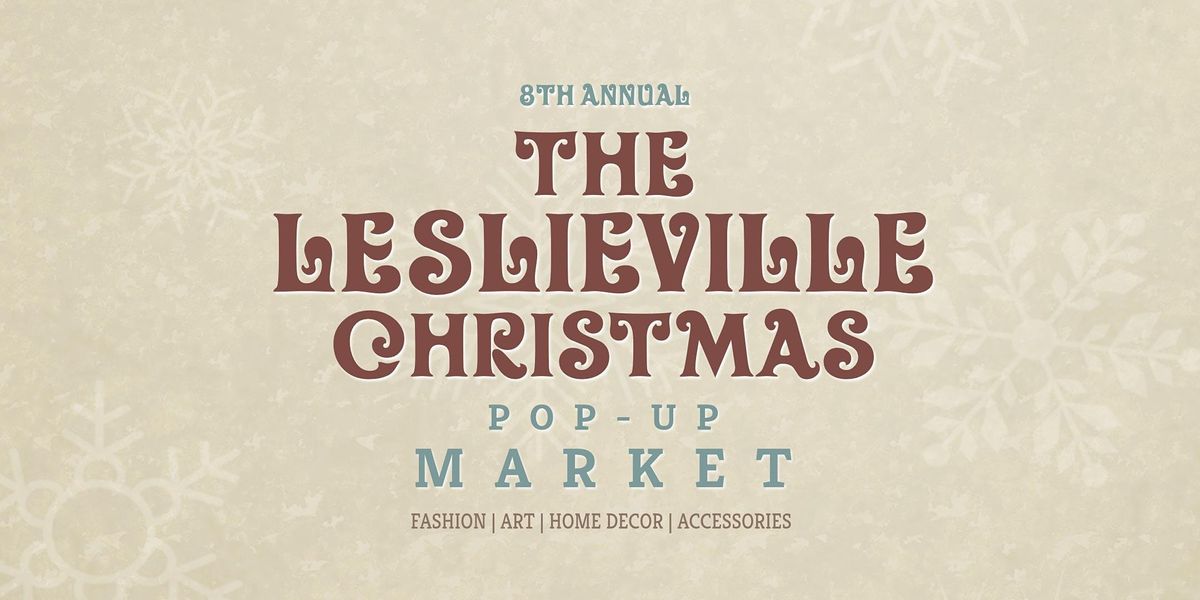8th Annual Leslieville Christmas Pop-up Market