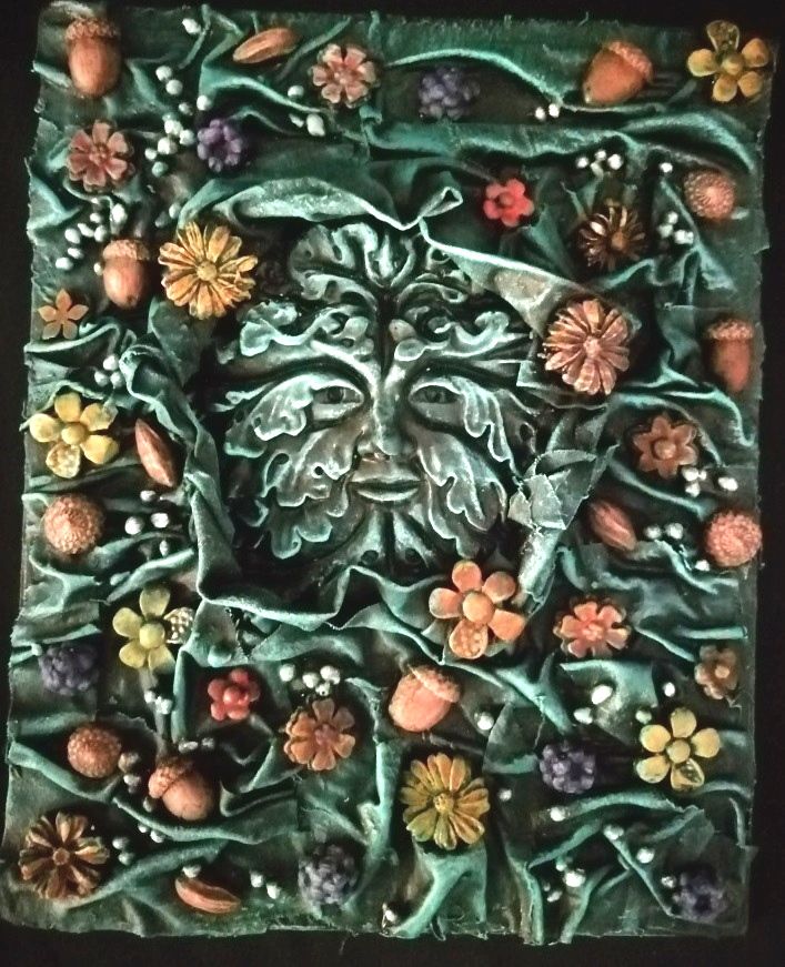 Make a Green Man Plaque on Saturday 3rd August, 2024 10.30 - 1.30pm 