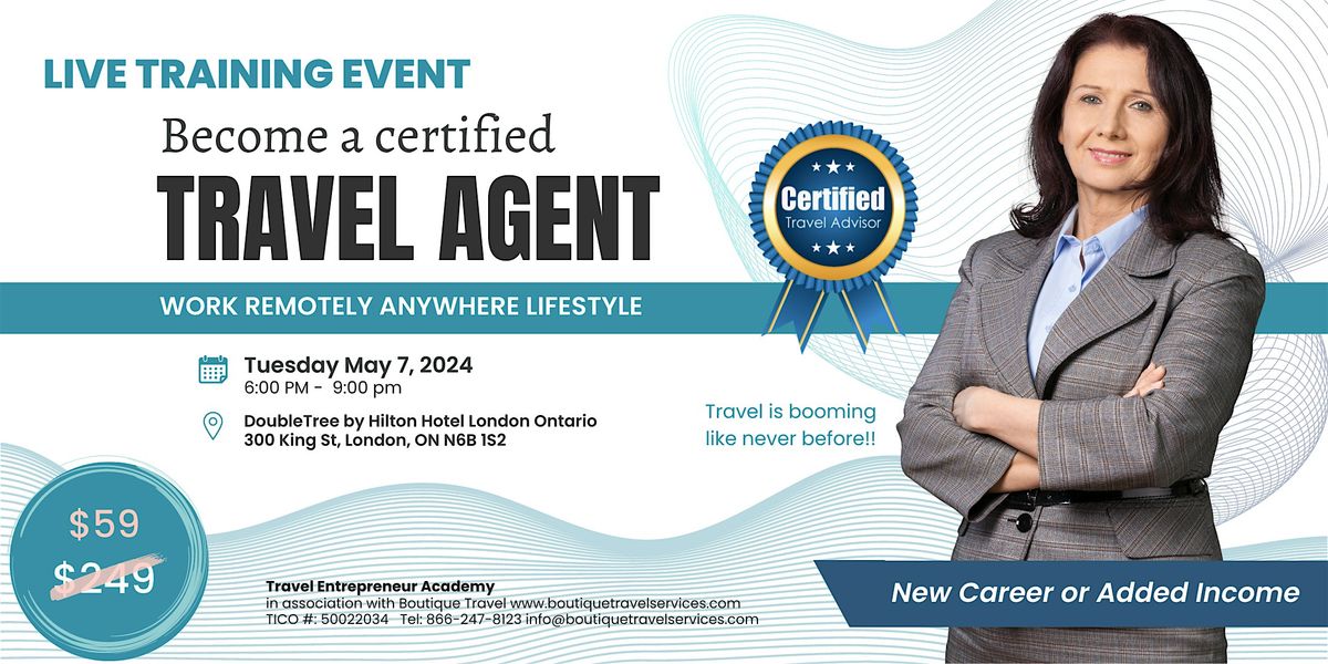 Learn to Become a Certified Travel Agent - London