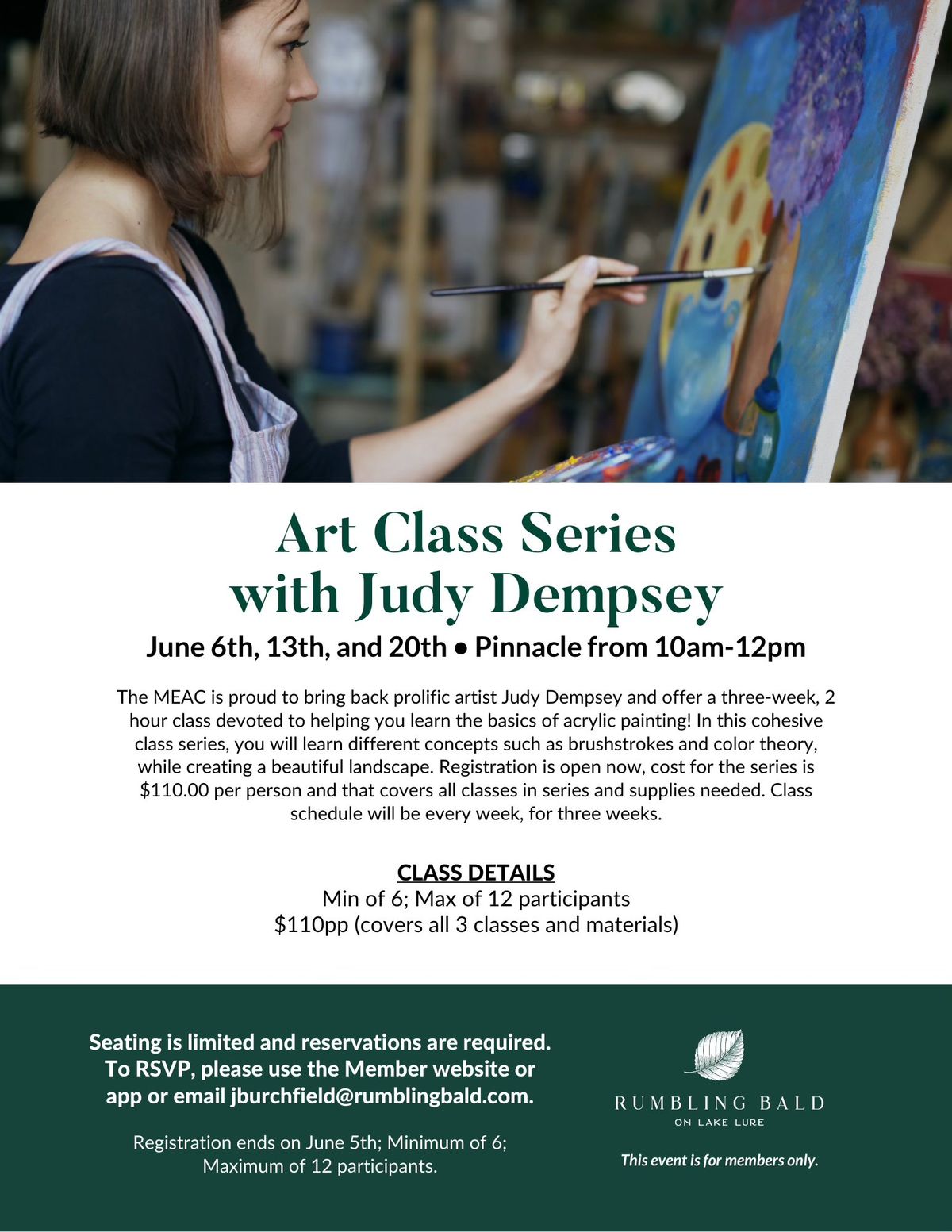 Art Class Series with Judy Dempsey