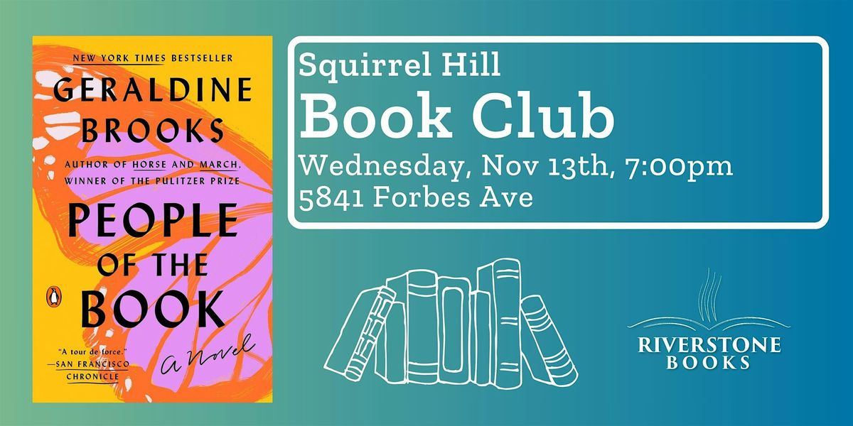 Squirrel Hill Book Club - November