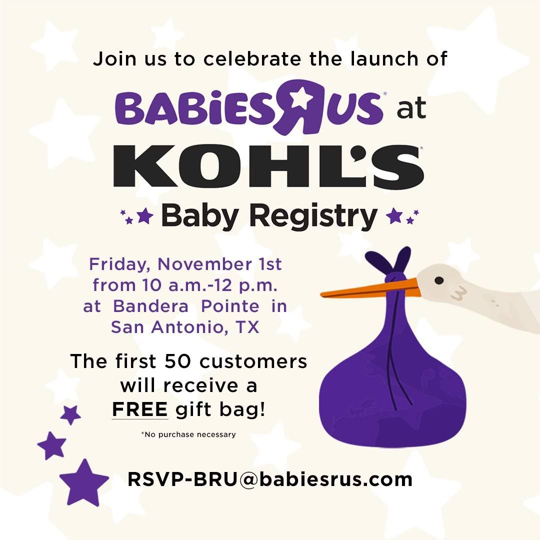 Babies \u201cR\u201d Us at Kohl's Baby Registry Celebration