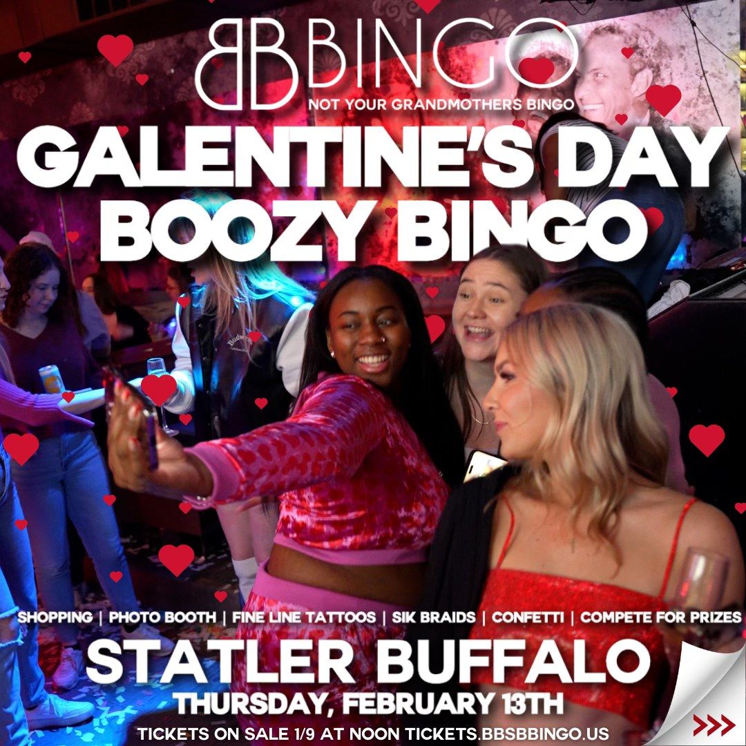 Galentine's Day Boozy Bingo at Statler Buffalo | FEB 13