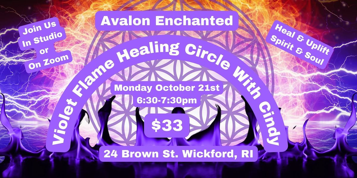 Violet Flame Healing Circle with Cindy