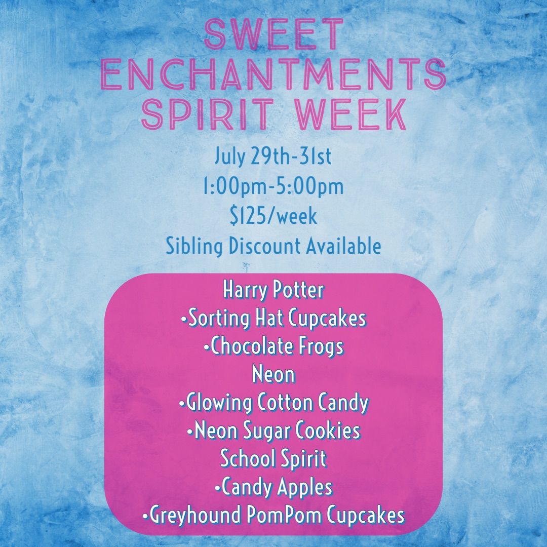 Spirit Week at Sweet Enchantments