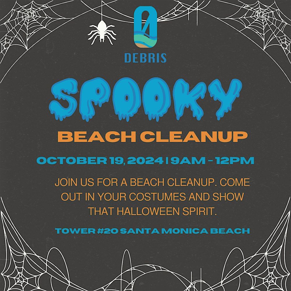 A Spooky Beach Cleanup