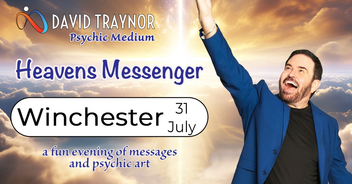 A fun evening of mediumship & psychic art in Winchester, Hampshire with David Traynor.