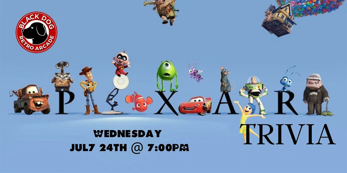 Disney Pixar Movie Trivia at Black Dog Retro Arcade