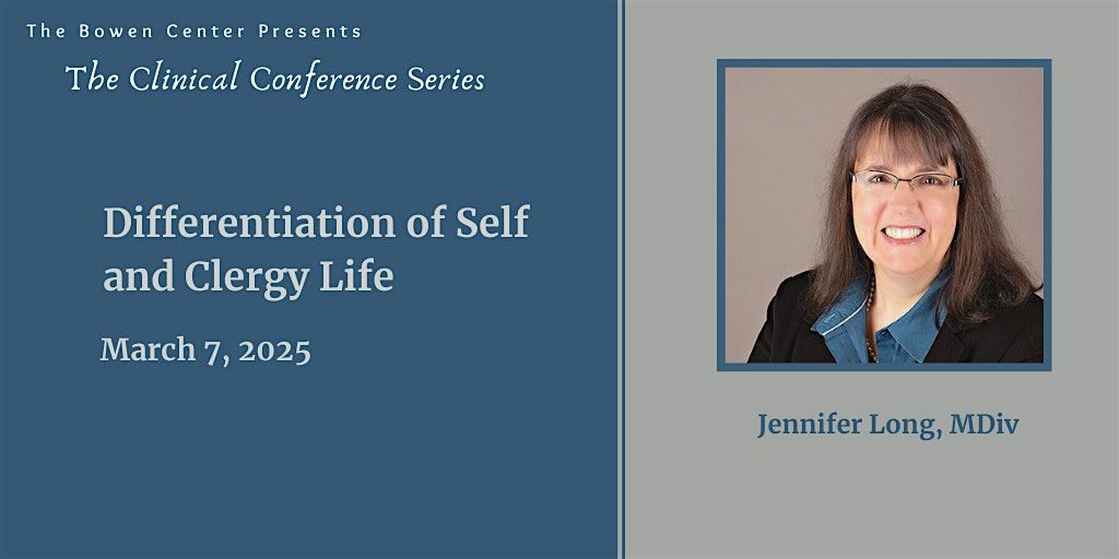 Clinical Conference: Jennifer Long, MDiv