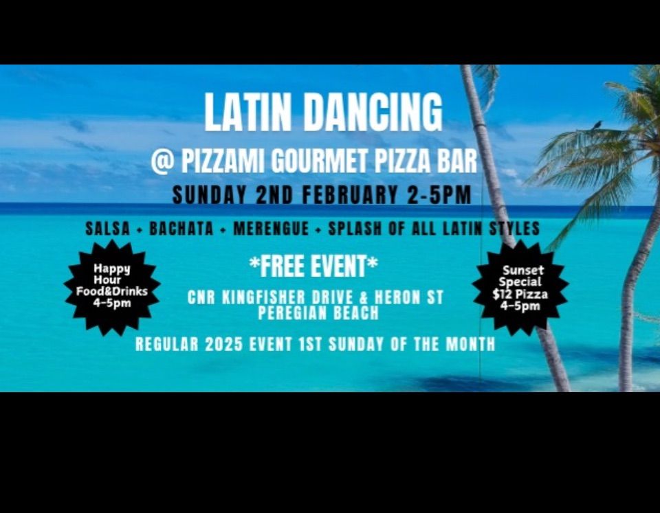 Latin Dancing @ Pizzami Gourmet Pizza Bar