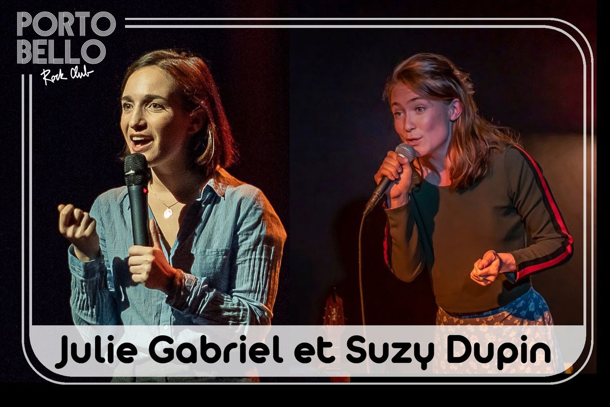 Julie Gabriel et Suzy Dupin