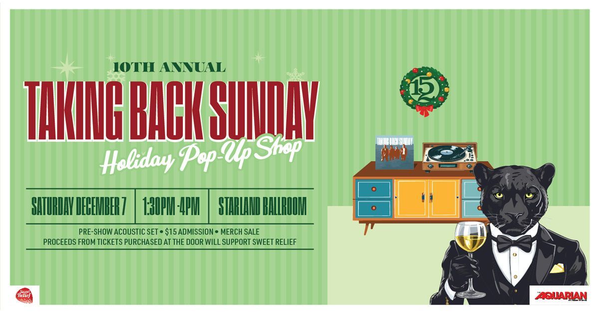 Taking Back Sunday's Holiday Pop-Up Shop