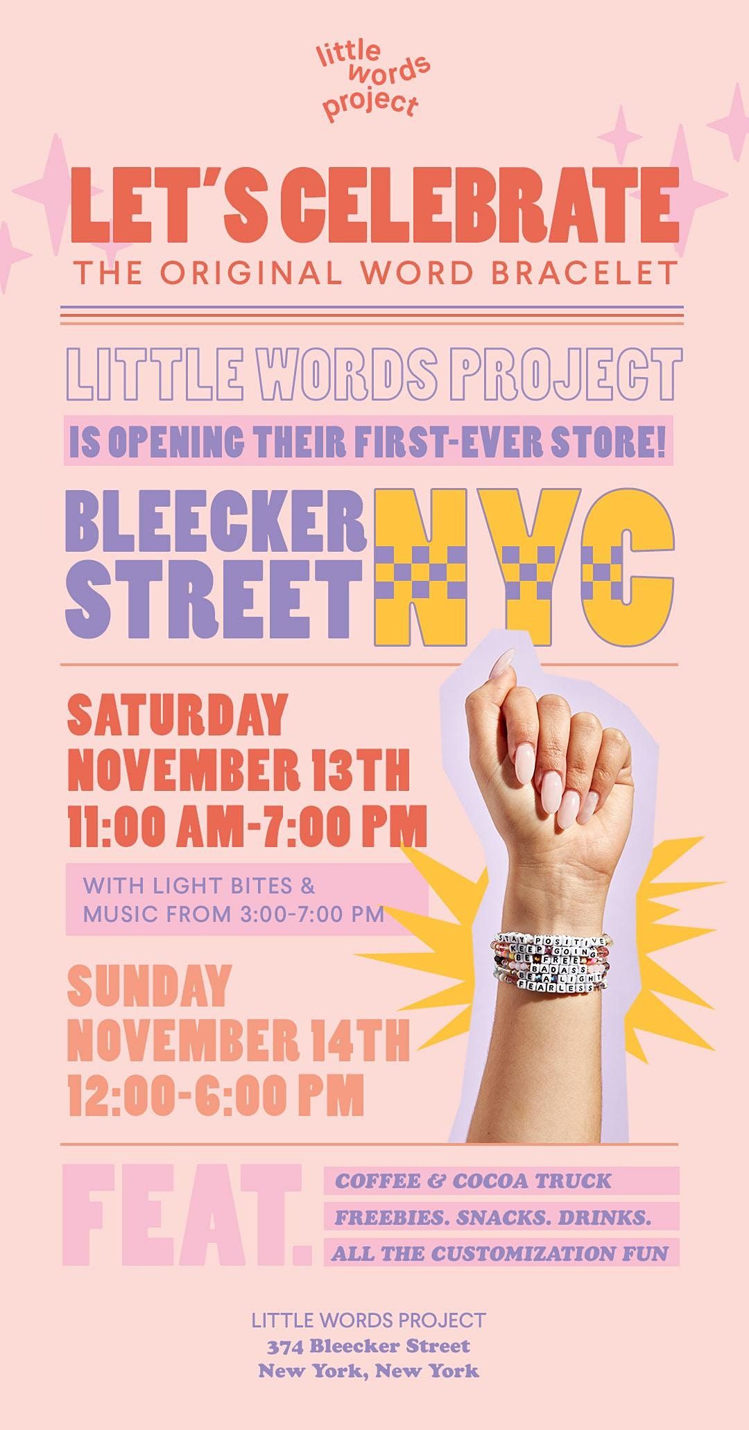 Little Words Project | NYC Store Grand Opening