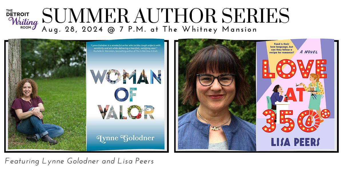 Summer Author Series ft. Lynne Golodner and Lisa Peers