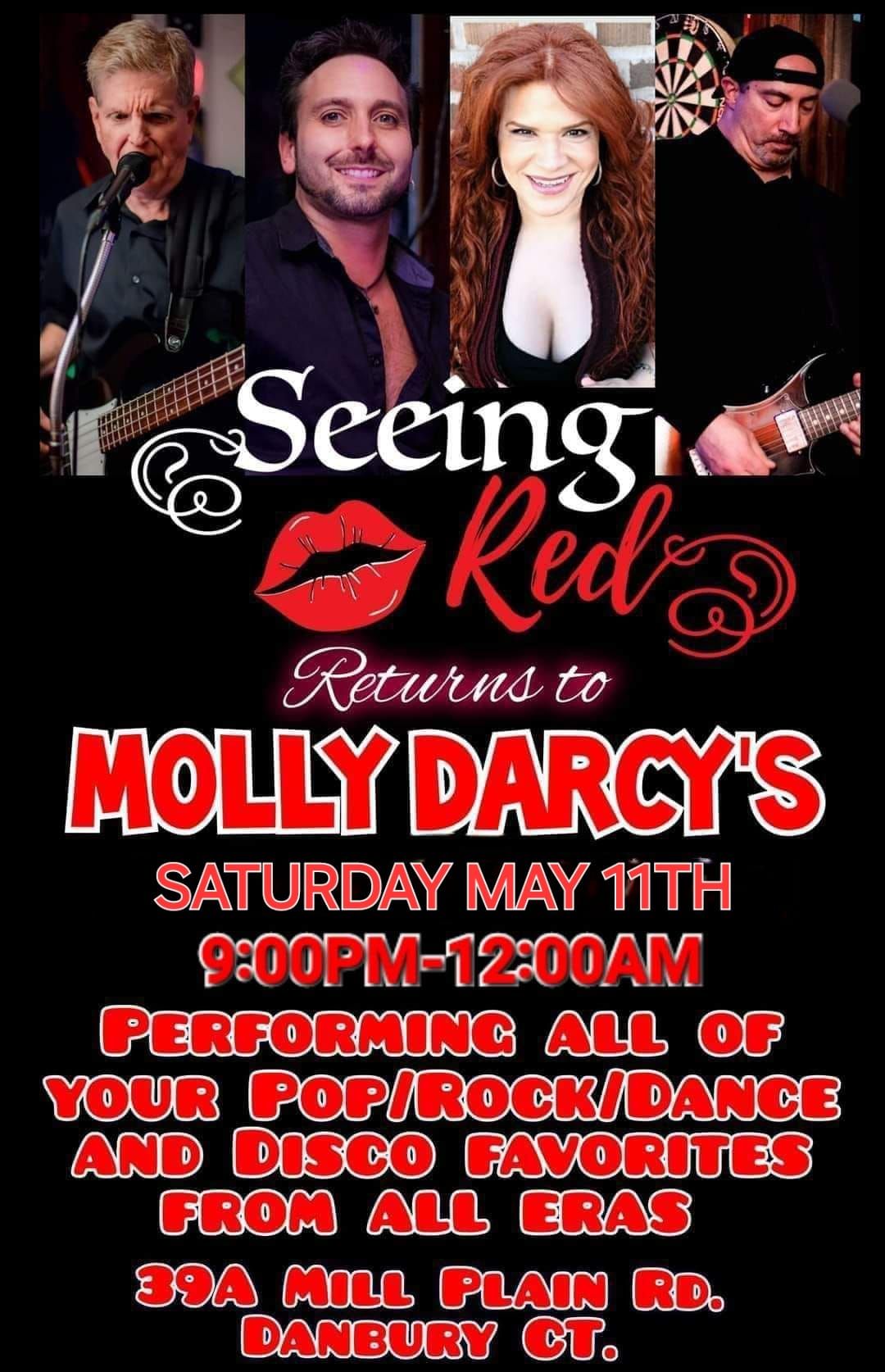 Seeing Red Returns to Molly Darcy's 