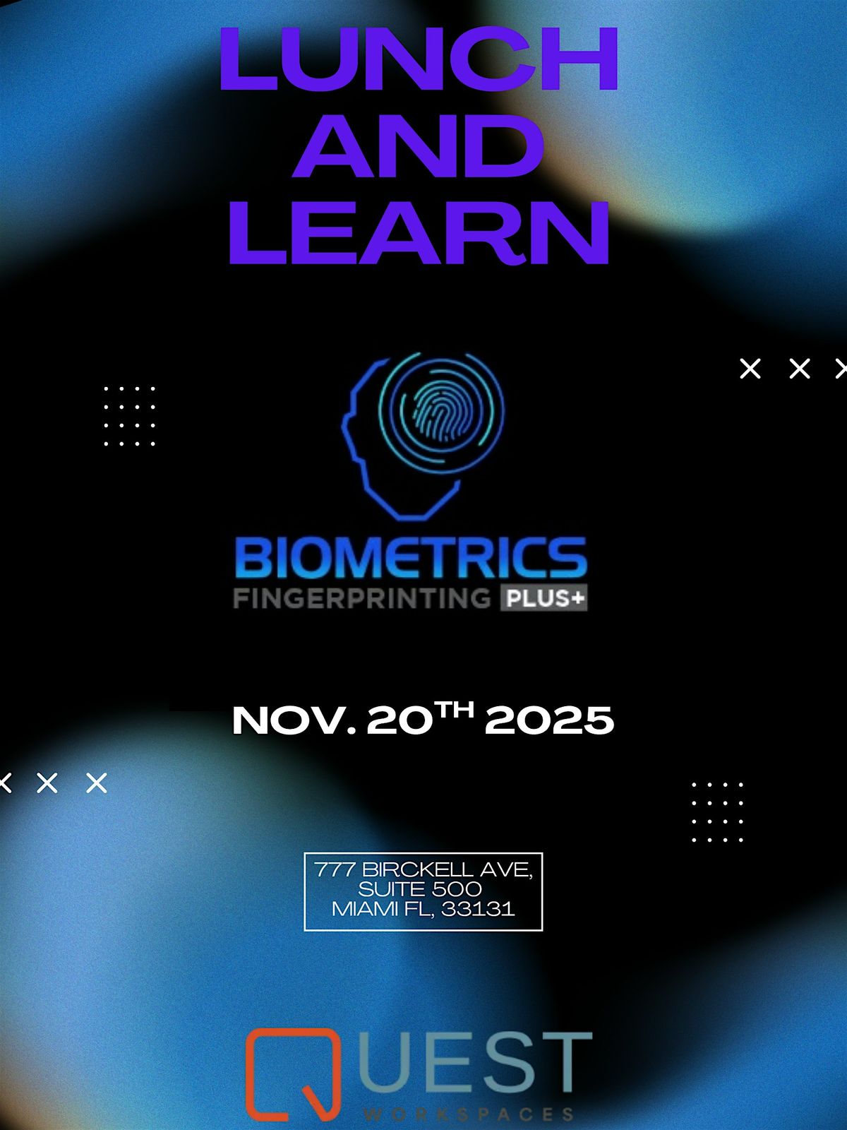 LUNCH AND LEARN WITH A SPECIAL GUEST:  MELISSA MARTINEZ!