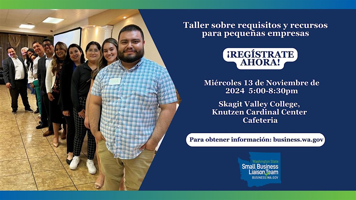 Talleres Gratuitos: Requisitos y Recursos de Empresas de Skagit