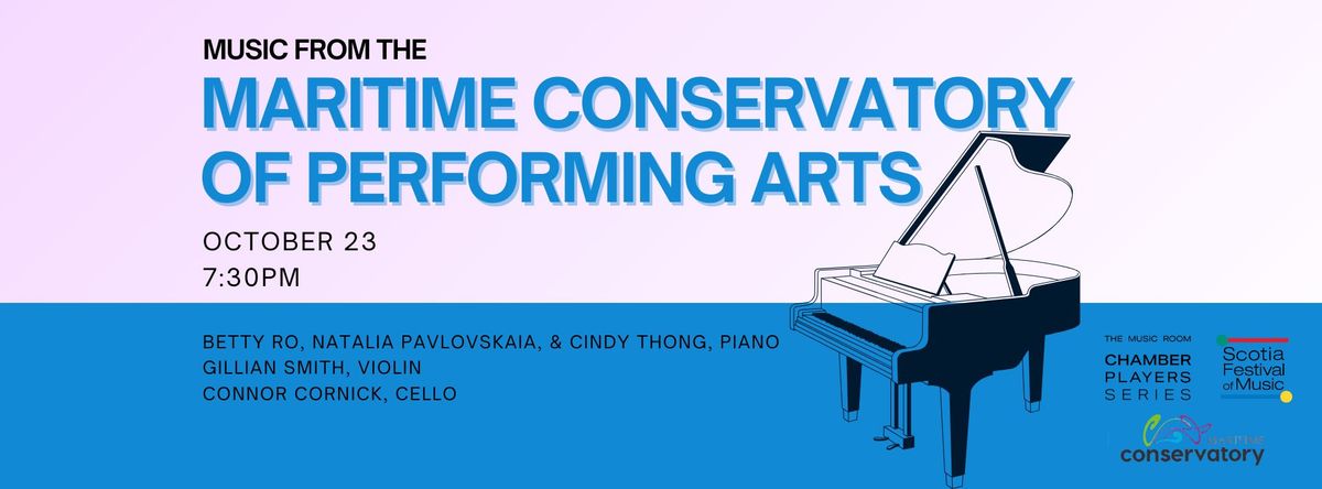 Music from the Maritime Conservatory of Performing Arts | The Music Room Chamber Players Series