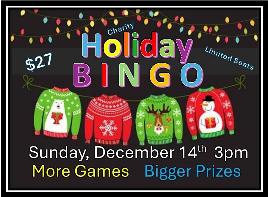 Sunday Holiday Bingo w\/GoodDay Philadelphia Host Thomas Drayton