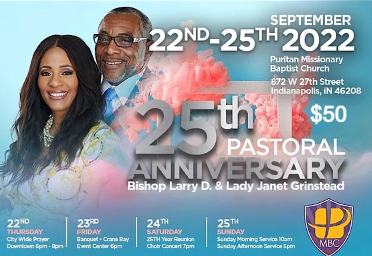 Puritan MBC 25th Pastoral Anniversary