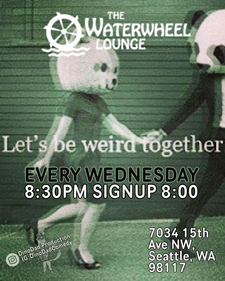 Wednesday night Comedy at The Waterwheel Lounge