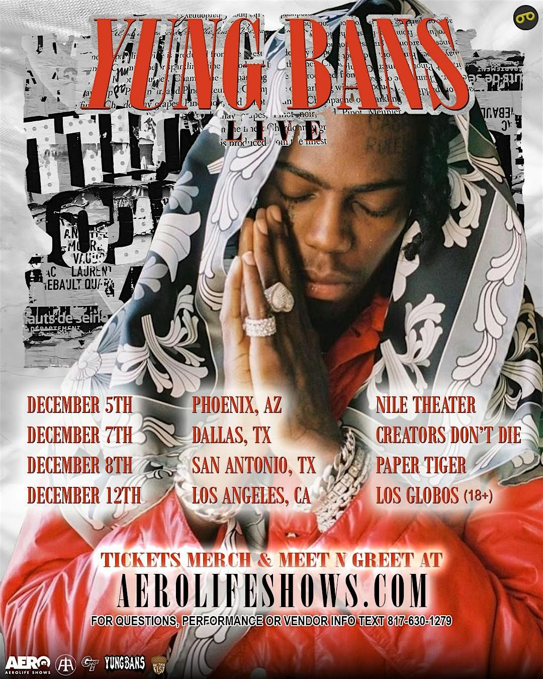 DEC 8th: Yung Bans Live in San Antonio, TX