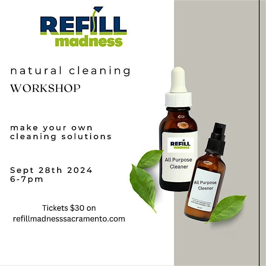 BOTANICAL BEAUTY WORKSHOP #6, HOUSEHOLD CLEANERS